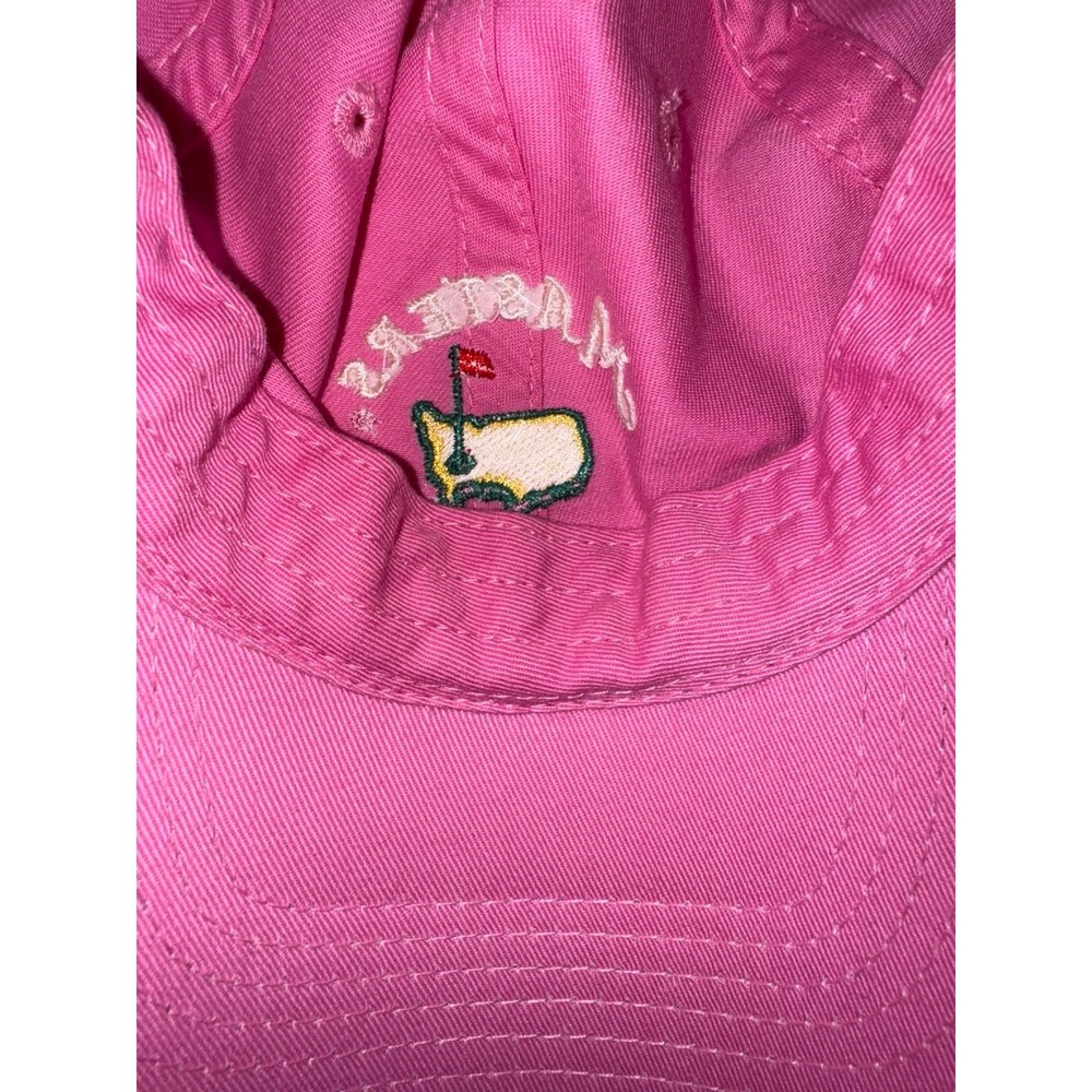 Masters Augusta 2013 women's pink hat with the Masters logo front buckle back - Picture 4 of 4